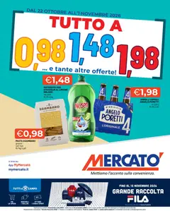 Anteprima Mercatò volantino valida dal 22/10/2026