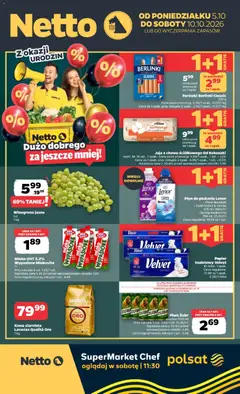 Podgląd Netto gazetka od poniedziałku ważny od 05.10.2026