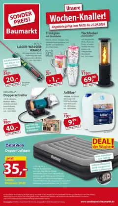 Vorschau Sonderpreis Baumarkt Prospekt gültig ab 19.09.2026
