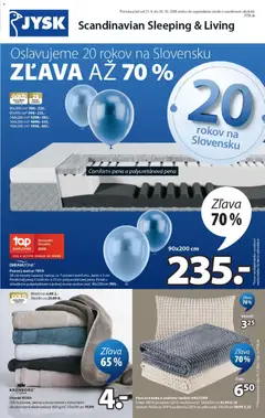 JYSK leták platný od 21.09.2026