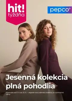 Pepco leták platný od 17.09.2026