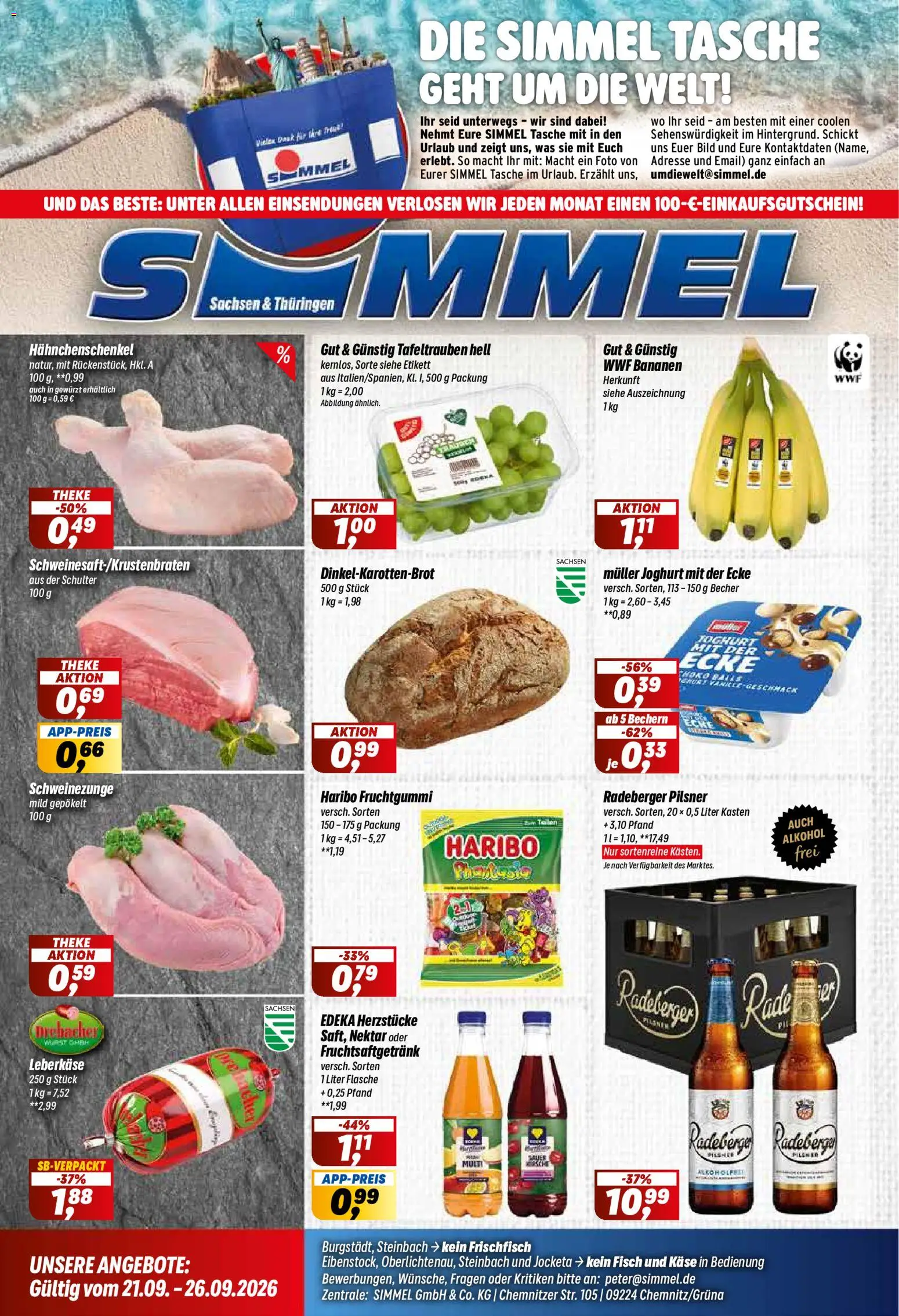 Simmel Prospekt - Seite 1 - gültig ab 21.09.2026