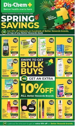 Preview Dis-Chem Specials valid from 15/09/2026