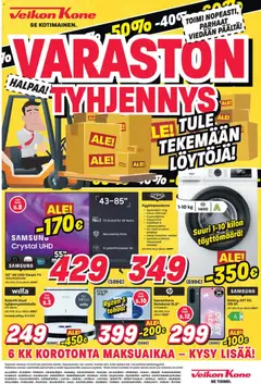 Esikatselu Veikon Kone tarjoukset voimassa alkaen 21/09/2026