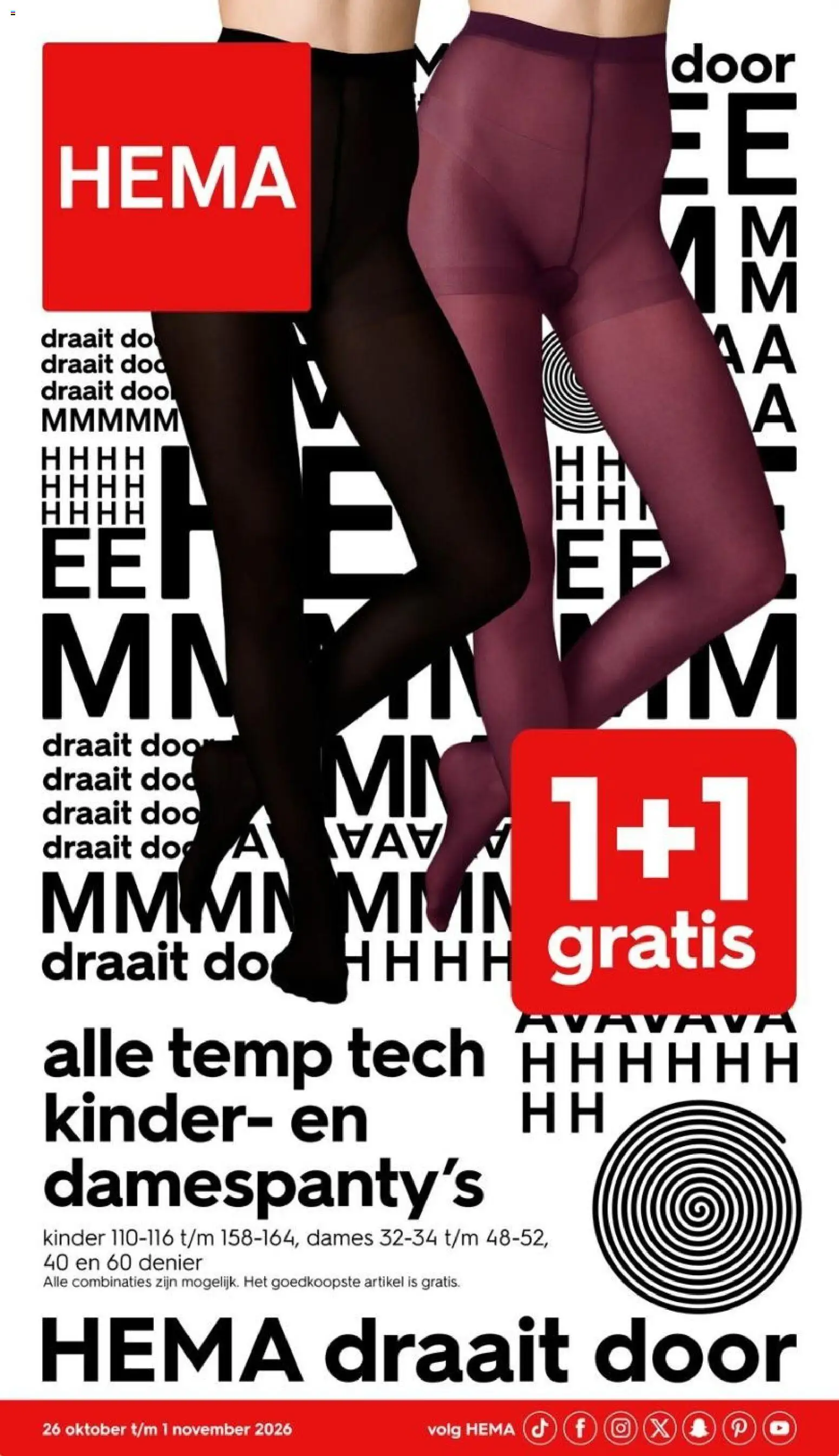 Hema folder - pagina 1- geldig vanaf 26-10-2026