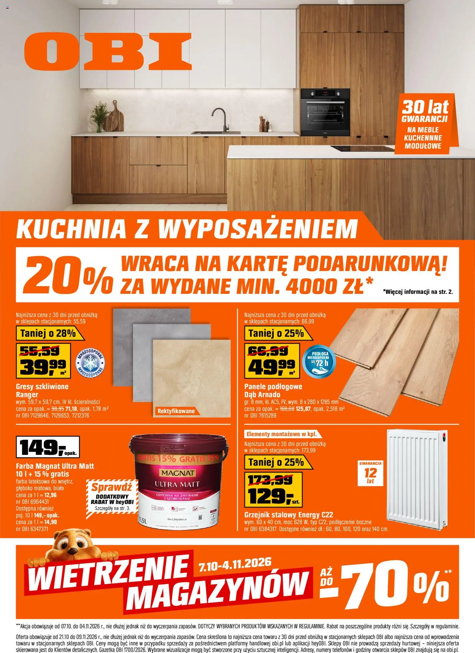 OBI gazetka - strona 1- ważny od 21.10.2026