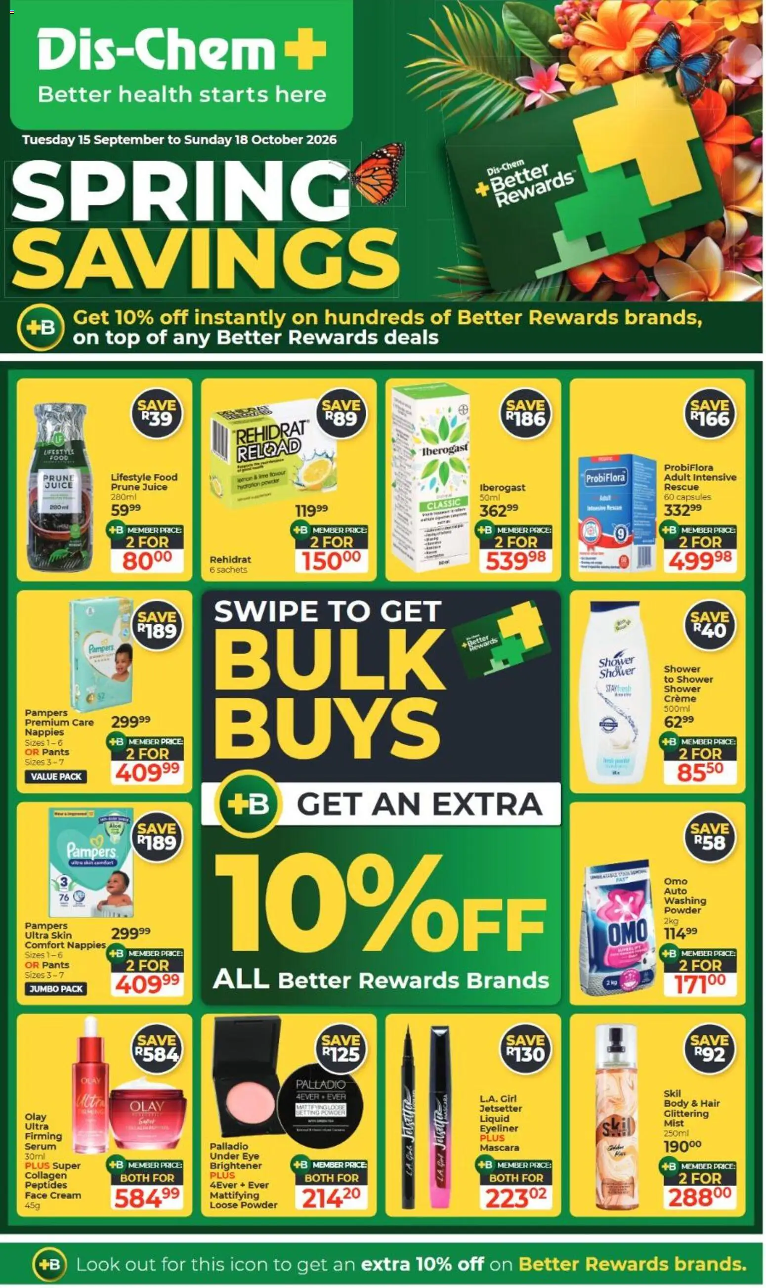 Dis-Chem Specials - page 1- valid from 15/09/2026