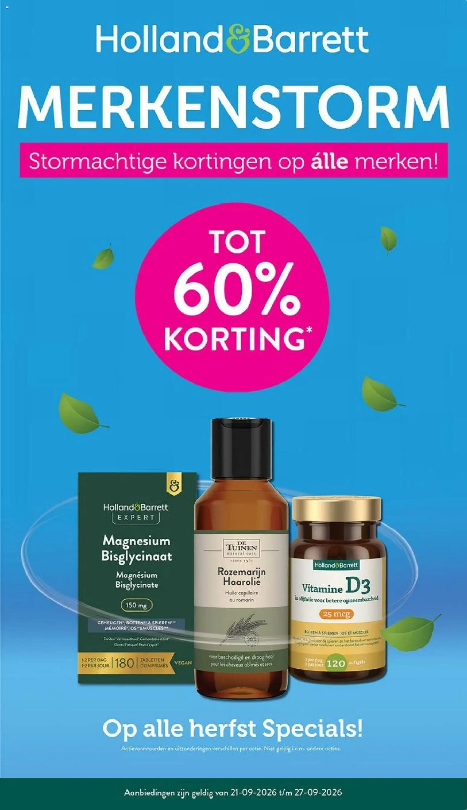 Holland & Barrett folder - pagina 1- geldig vanaf 21-09-2026