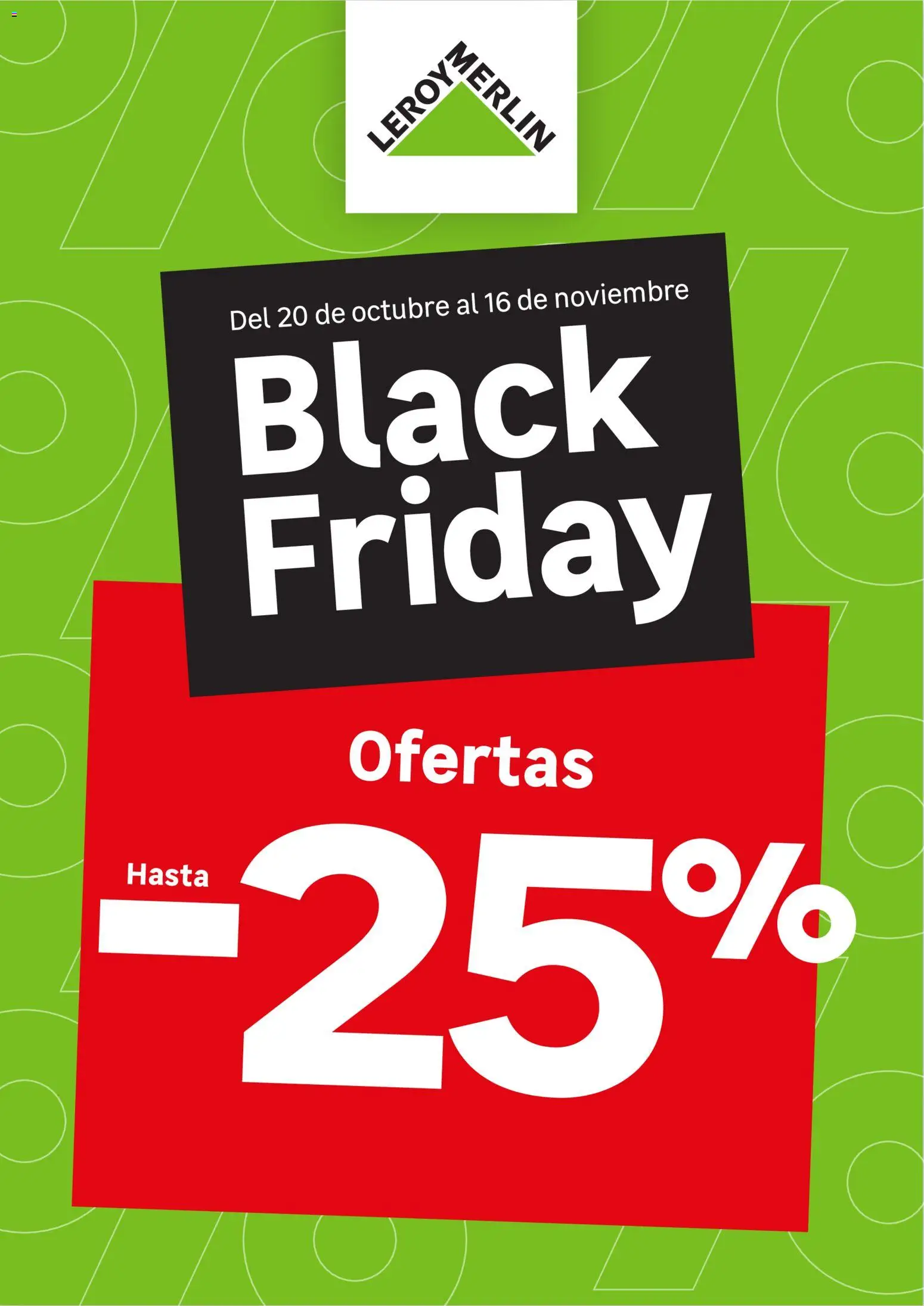 Leroy Merlin Black Friday - Página de 1 - Válido desde 20/10/2026