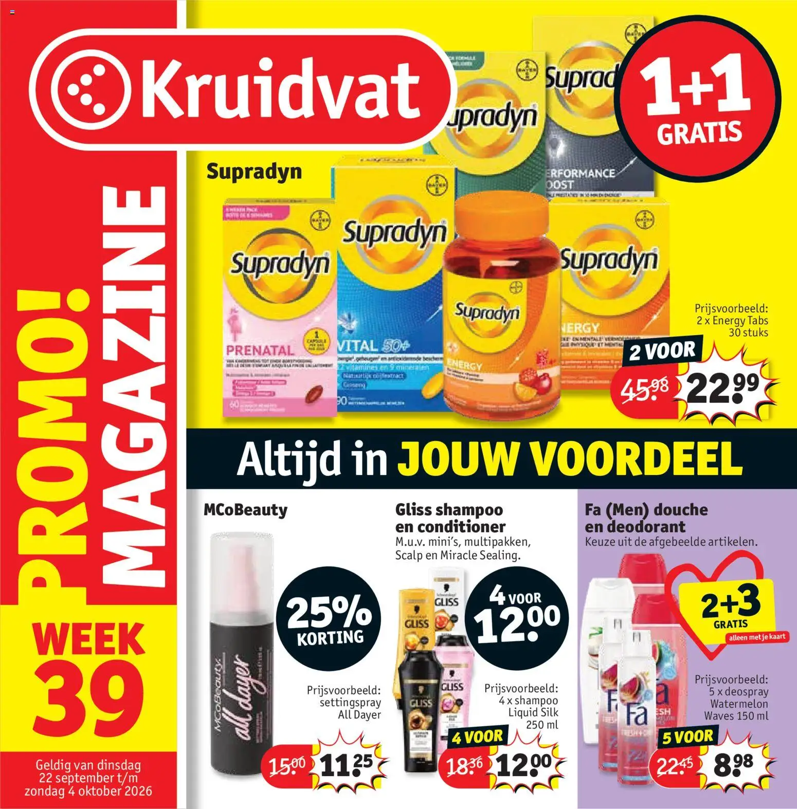 Kruidvat Folder - pagina 1- geldig vanaf 22/09/2026