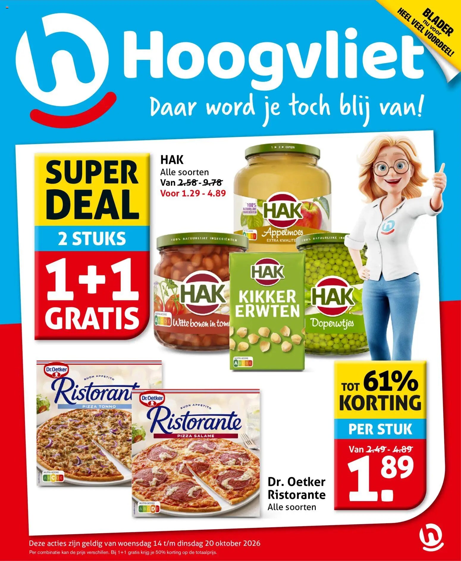 Hoogvliet folder - pagina 1- geldig vanaf 14-10-2026