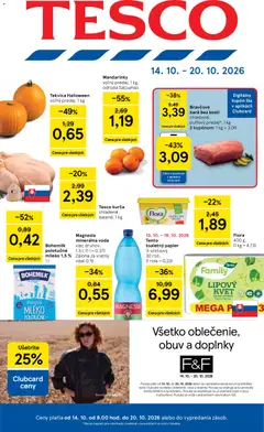 Tesco leták platný od 14.10.2026
