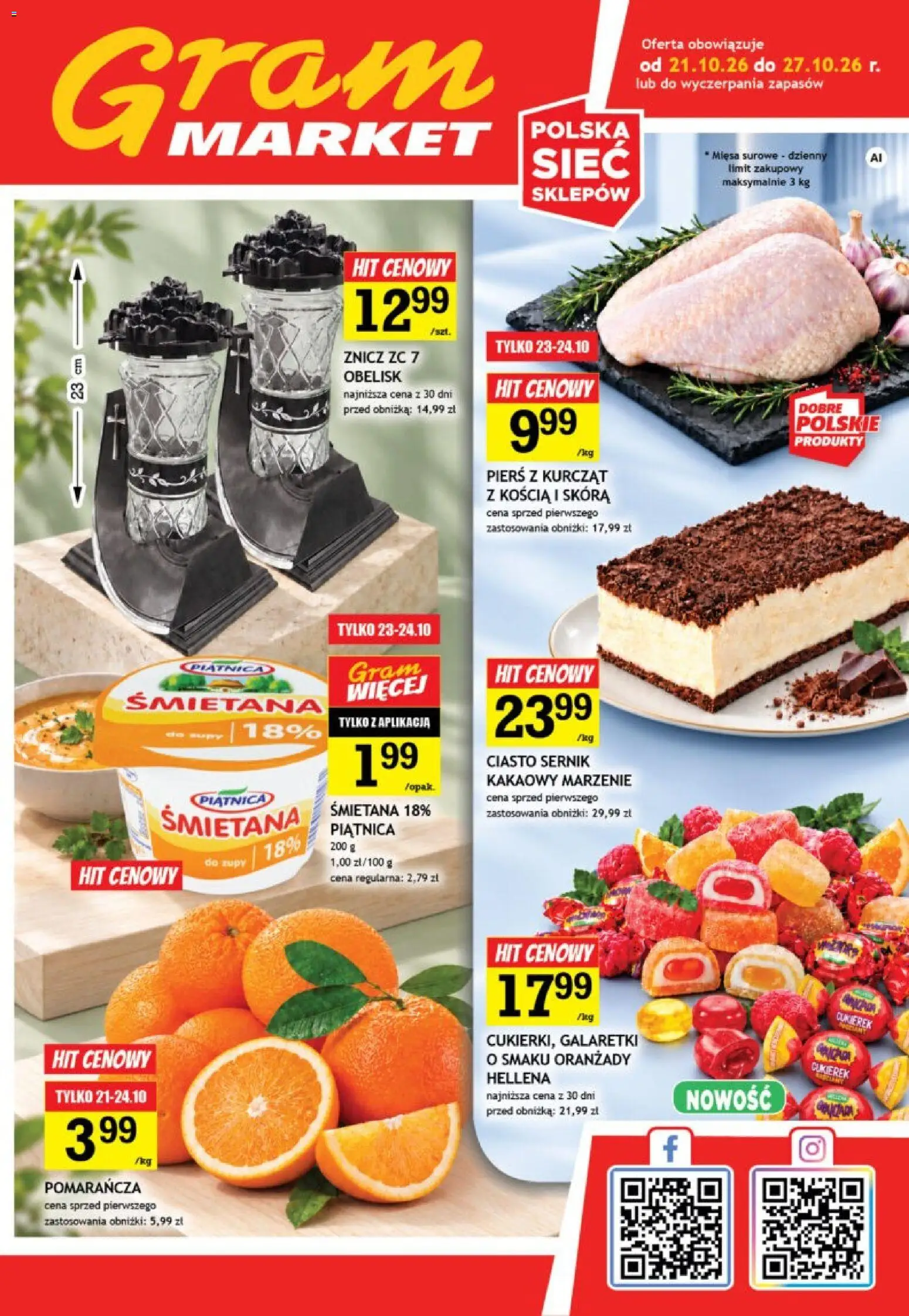 Gram Market gazetka - strona 1- ważny od 21.10.2026