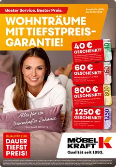Vorschau Möbel Kraft Prospekt gültig ab 23.09.2026