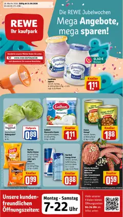 Vorschau Rewe ihr Kaufpark Prospekt gültig ab 21.09.2026