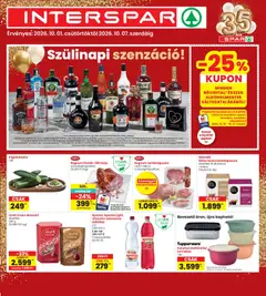 Előnézet Interspar akciós újság érvényes 2026.10.01.-tól