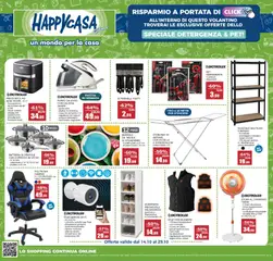 Anteprima Happy Casa volantino valida dal 14/10/2026
