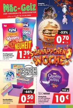 Vorschau Mäc Geiz Prospekt gültig ab 21.09.2026
