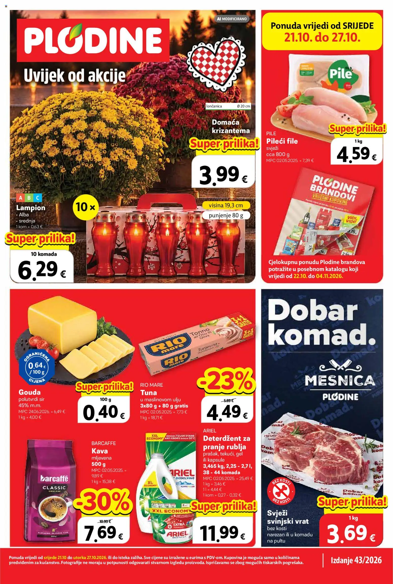 Plodine Katalog - stranica 1- važeći od 21.10.2026