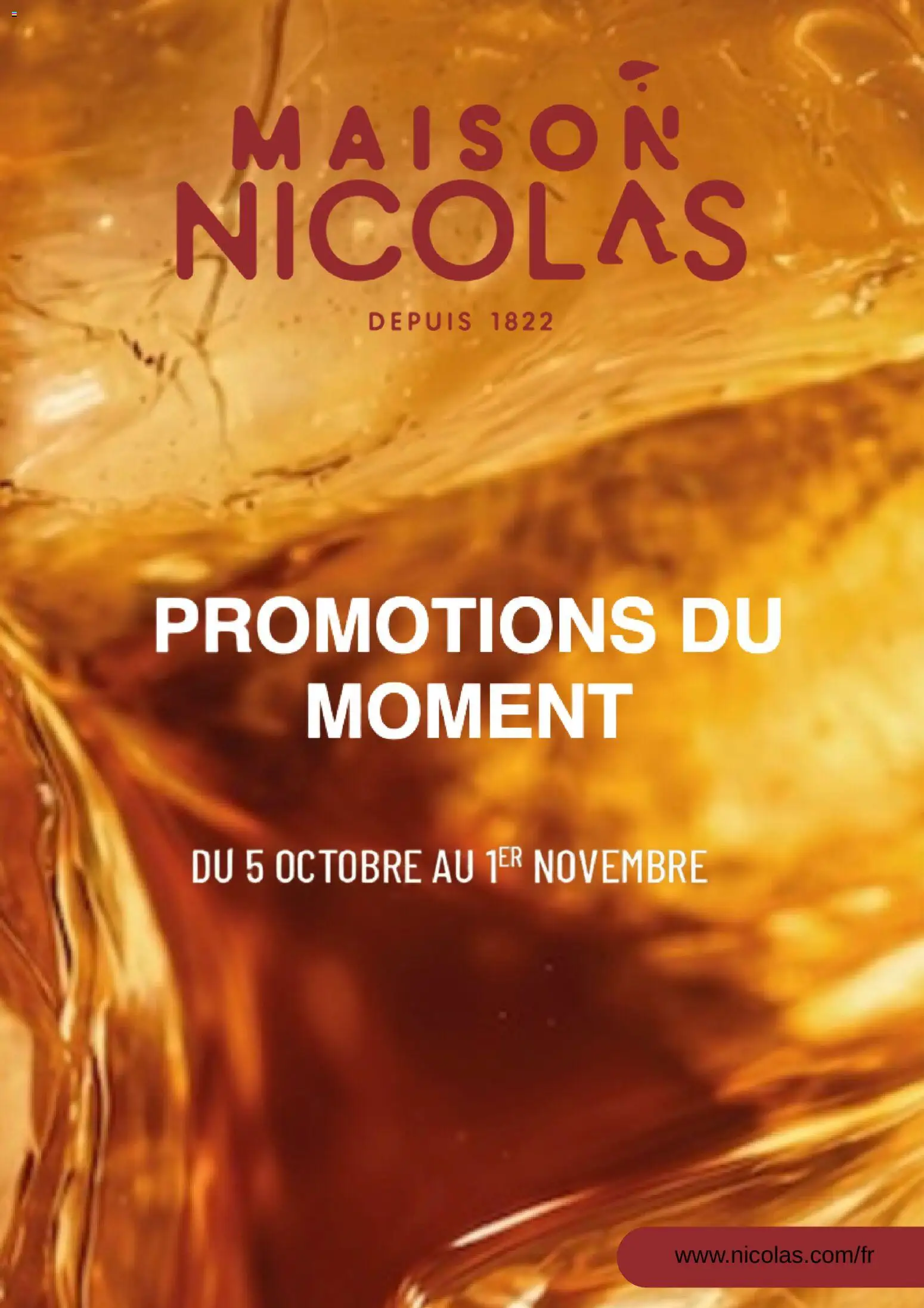 Nicolas catalogue - page 1 - valable à partir du 05/10/2026