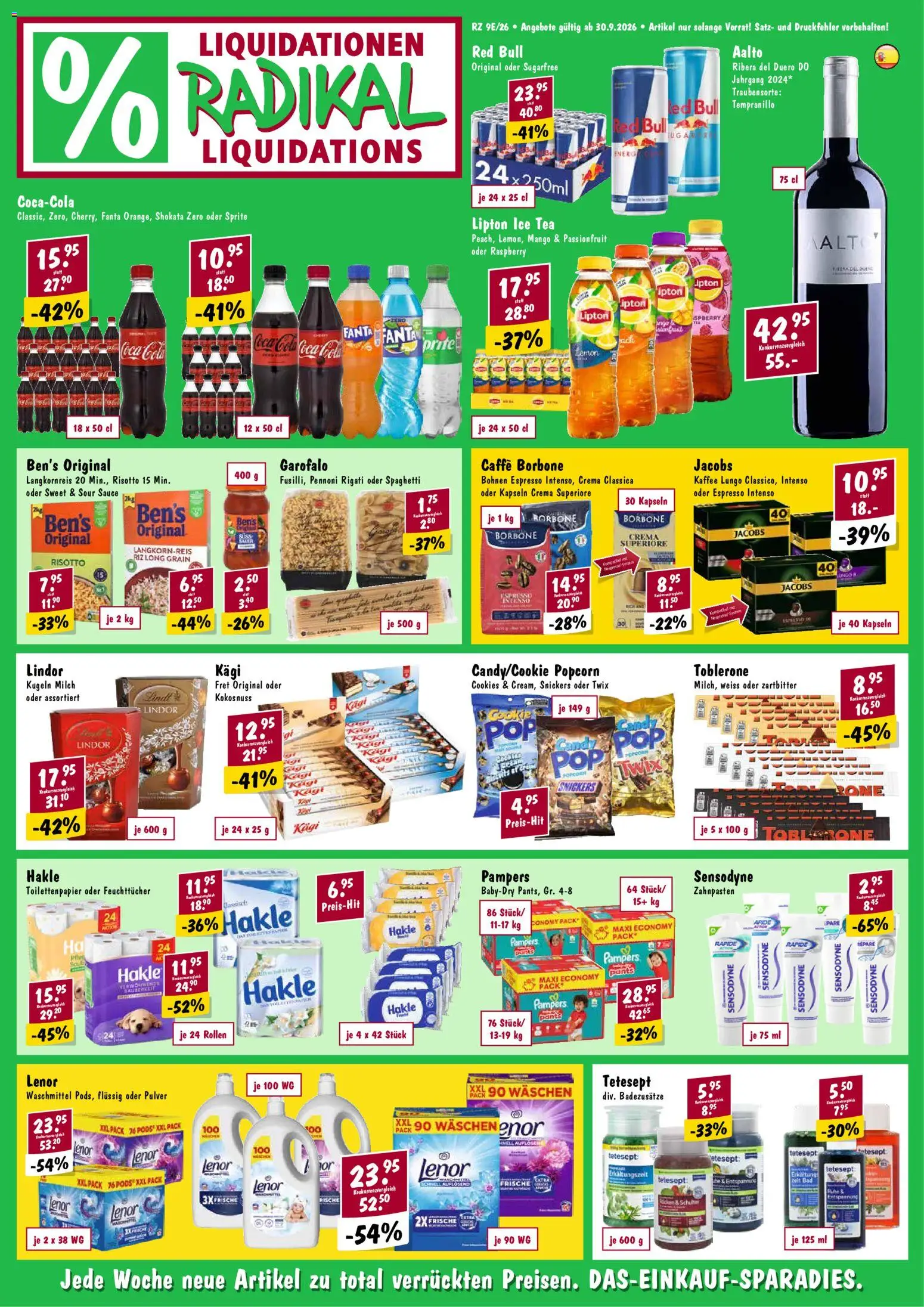 Radikal aktionen - page 1- valid from 30.09.2026