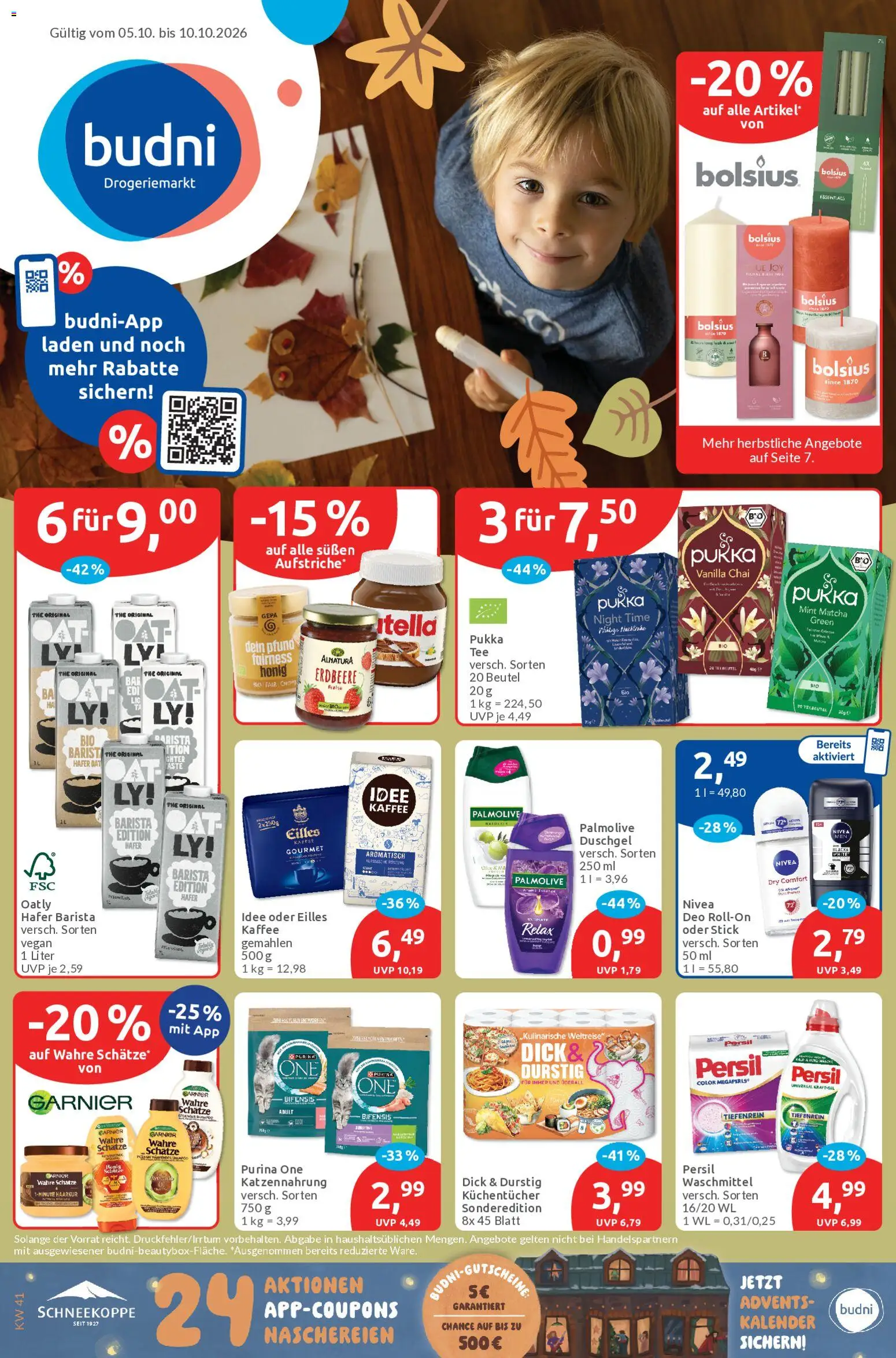 Budni Prospekt - Seite 1 - gültig ab 05.10.2026