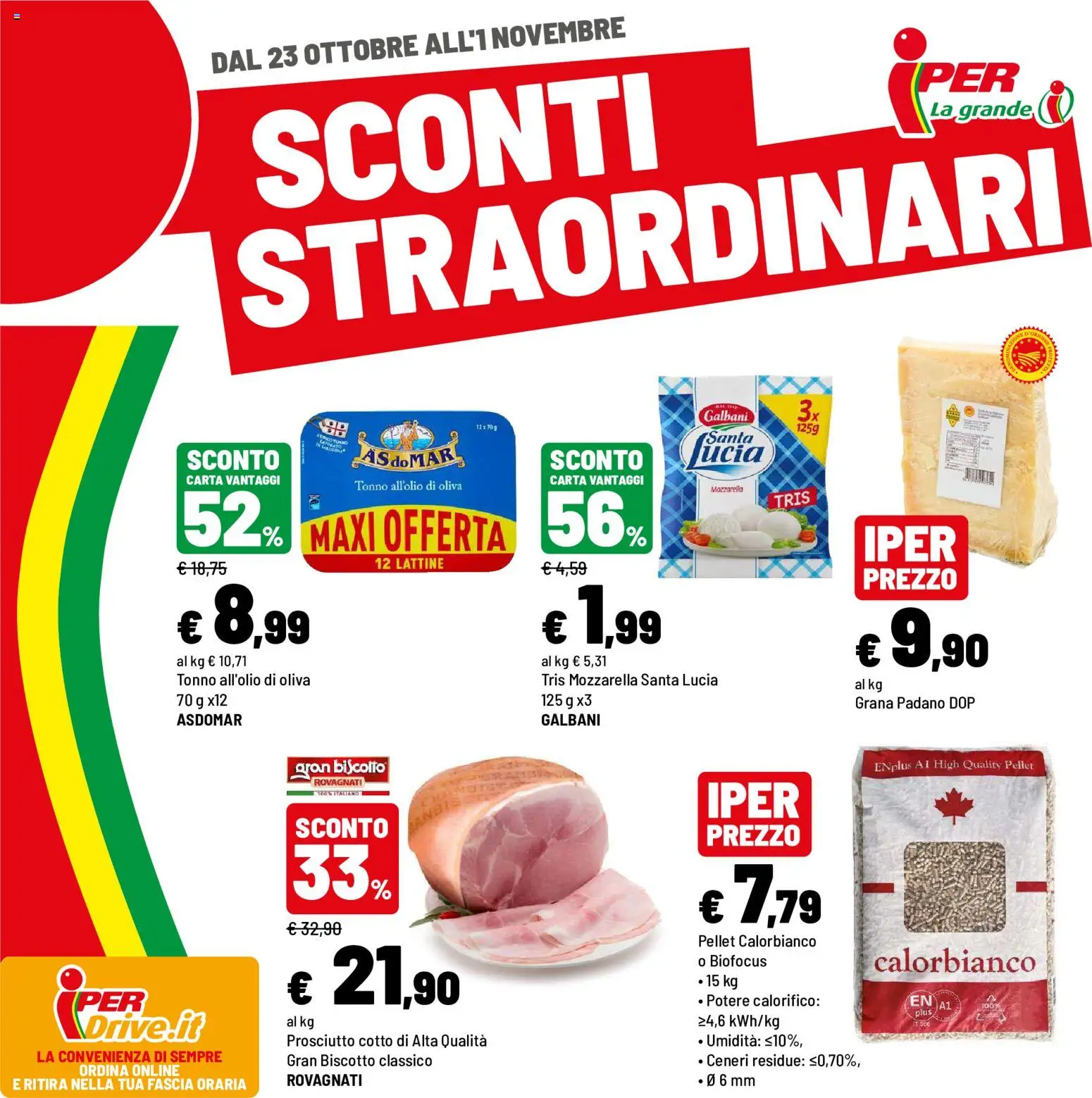 Iper volantino - pagina 1 - valido dal 23/10/2026