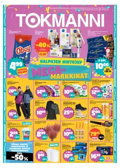 Esikatselu Tokmanni tarjoukset voimassa alkaen 28/09/2026