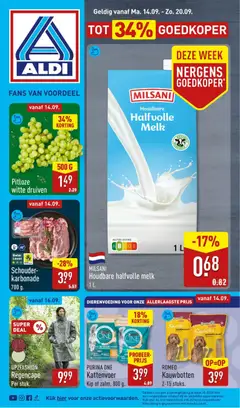 Aldi folder week 38 geldig vanaf 14-09-2026