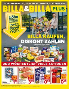 Vorschau Billa Flugblatt gültig ab 15.10.2026