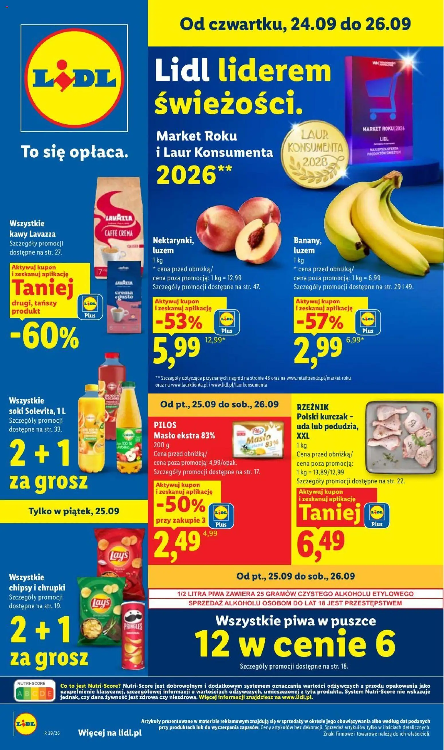 Lidl gazetka - strona 1- ważny od 24.09.2026