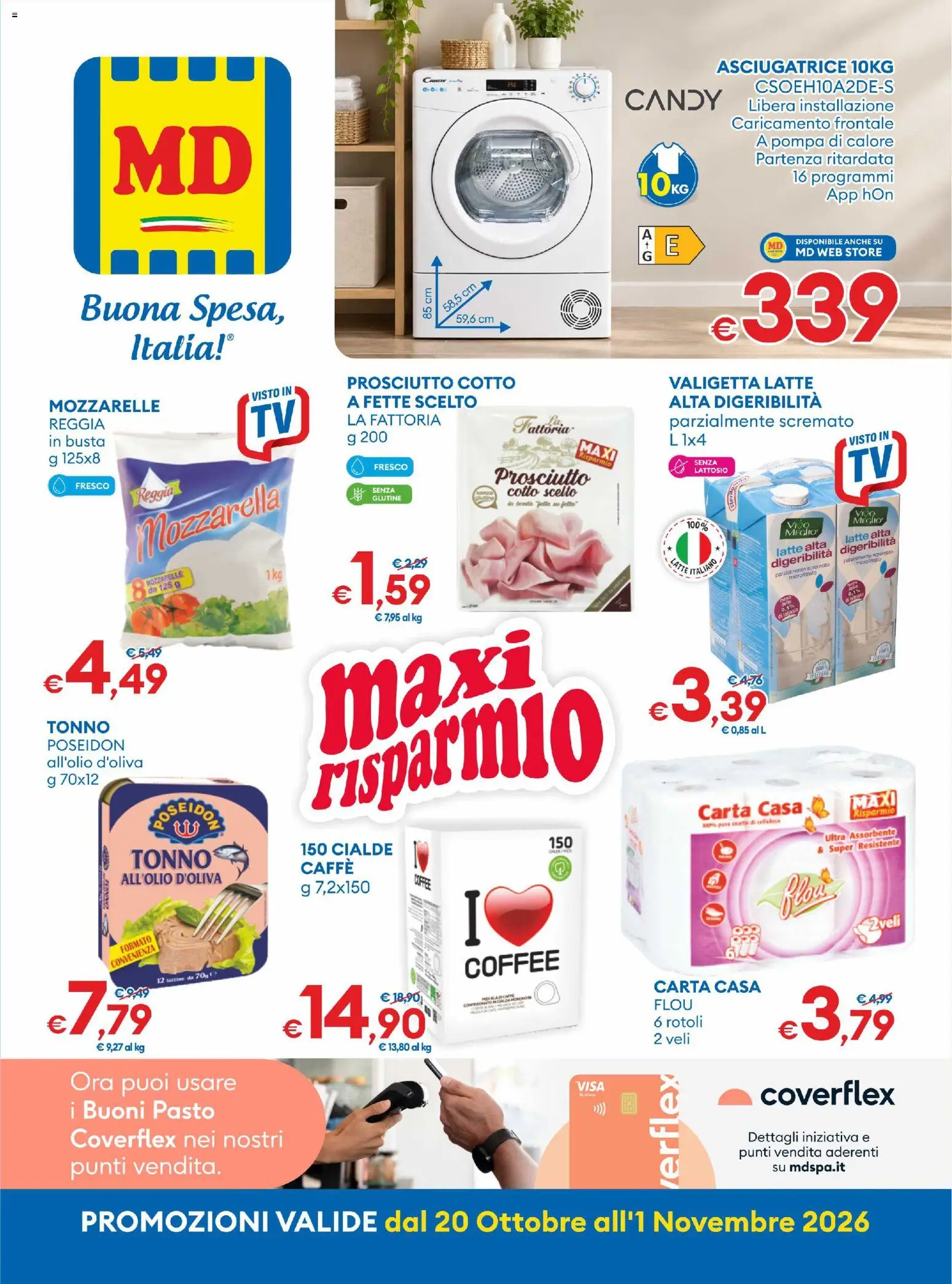 MD Discount volantino - pagina 1 - valido dal 20/10/2026