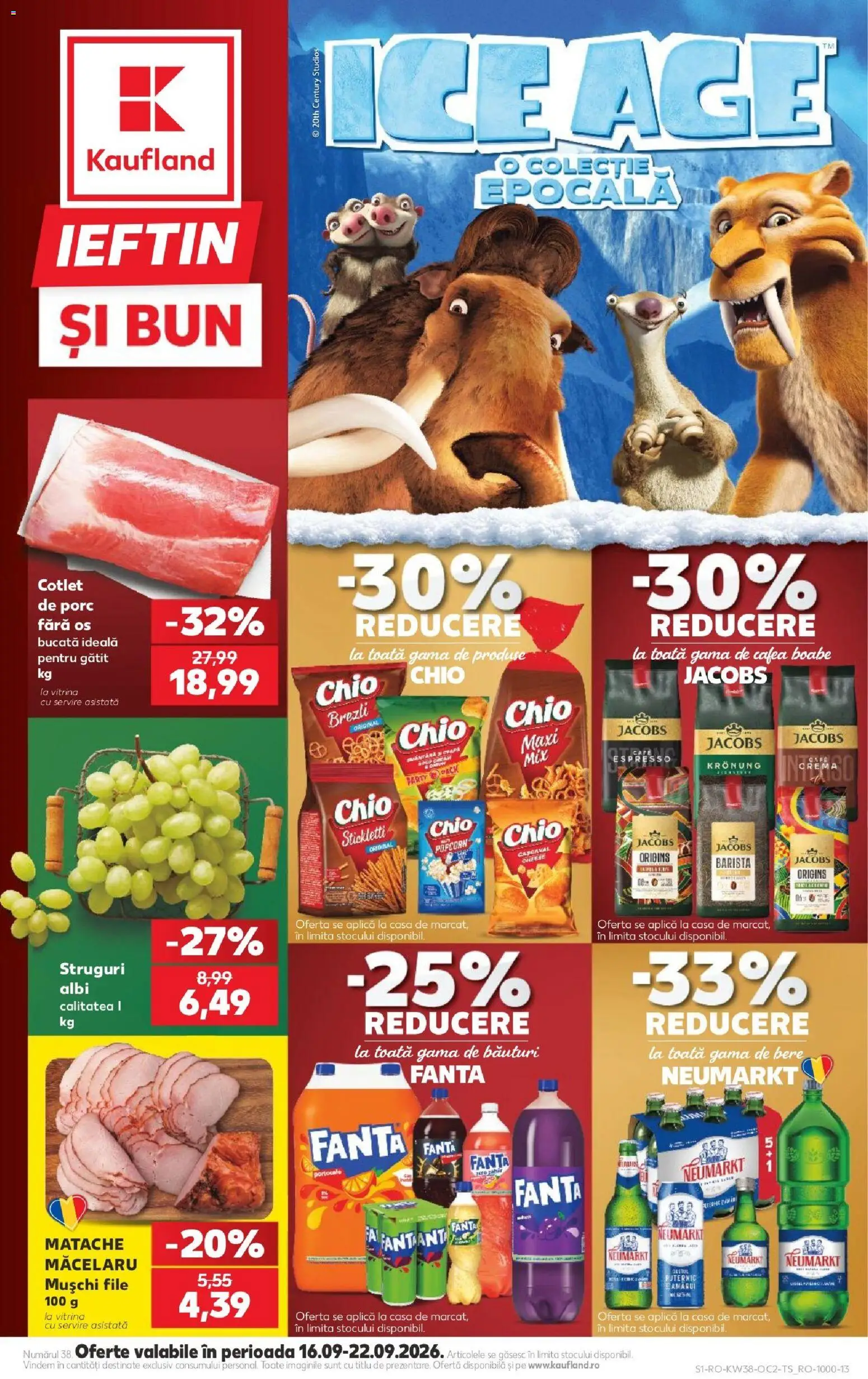 Kaufland RO akciós újság - 1oldal - érvényes 2026.09.16.-tól