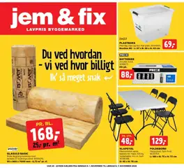 Forhåndsvisning Jem & fix - Tilbudsavis uge 45 gyldig fra 01/11/2026