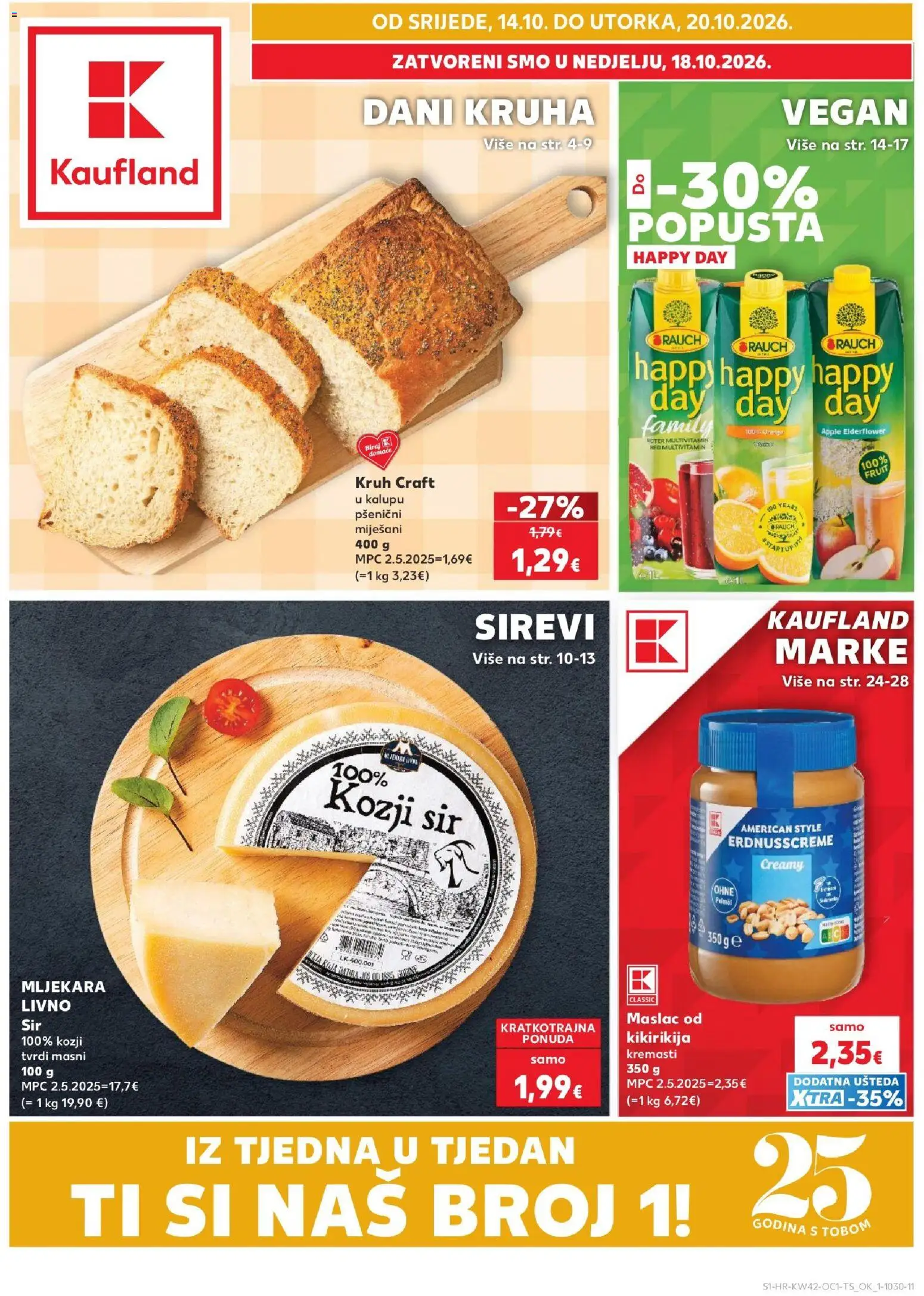 Kaufland Katalog - stranica 1- važeći od 14.10.2026