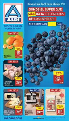 Vista previa del folleto Aldi folleto Península válido desde 26/10/2026