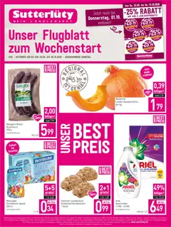 Vorschau Sutterlüty Flugblatt gültig ab 28.09.2026