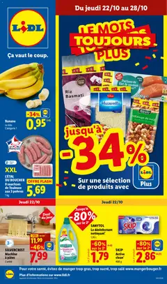 Aperçu LIDL catalogue valable à partir du 22/10/2026
