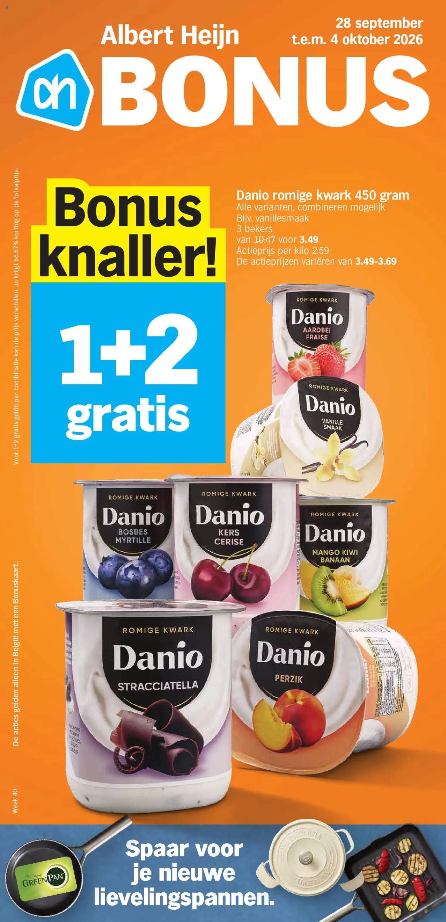 Albert Heijn folder - pagina 1- geldig vanaf 28/09/2026