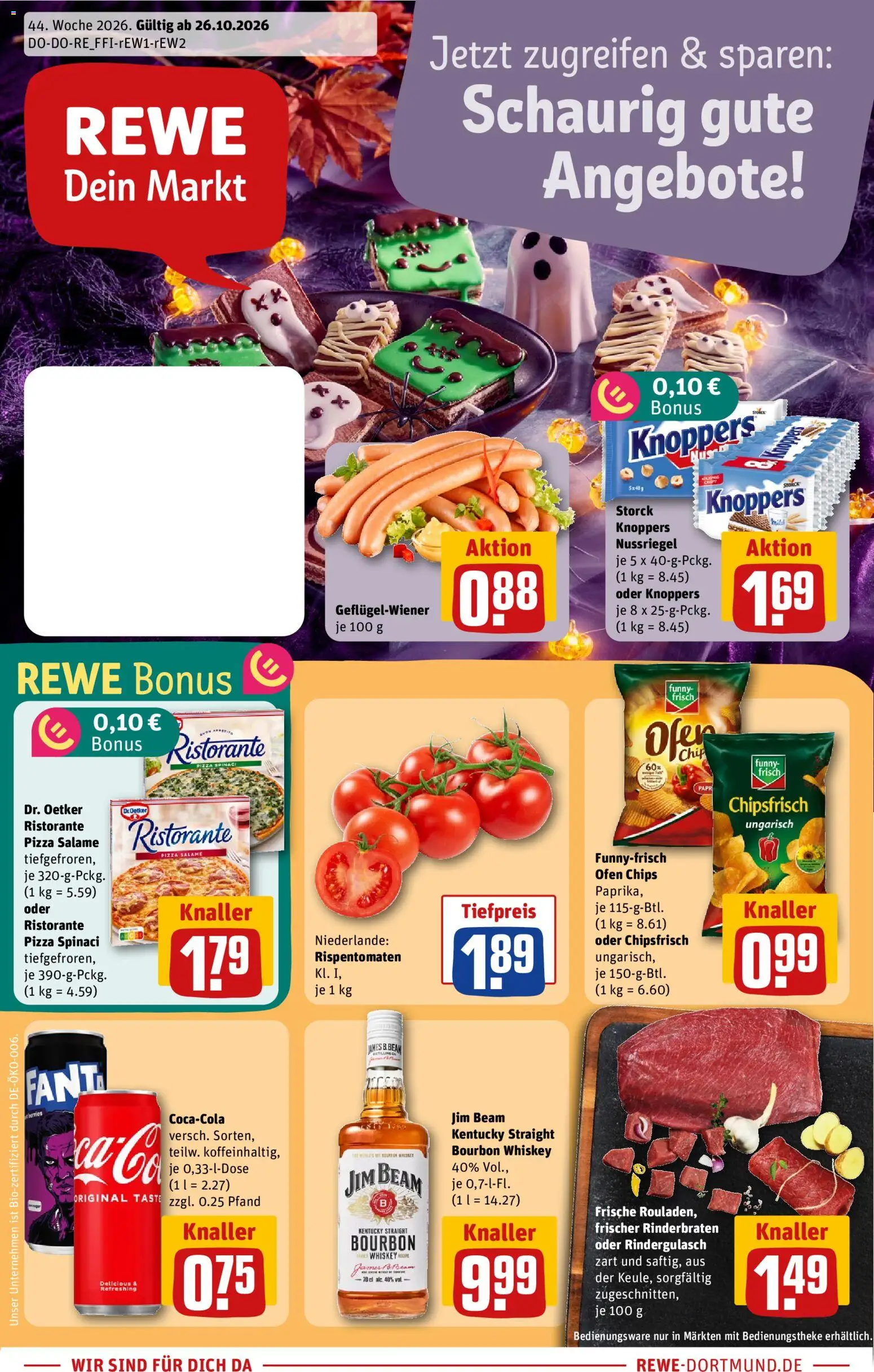 Rewe ihr Kaufpark Prospekt - Seite 1 - gültig ab 26.10.2026