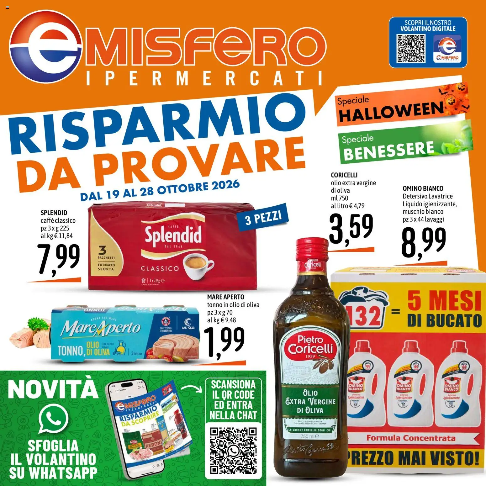 Emisfero volantino - pagina 1 - valido dal 19/10/2026