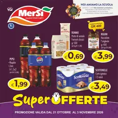 Anteprima MerSi Supermercati volantino valida dal 21/10/2026