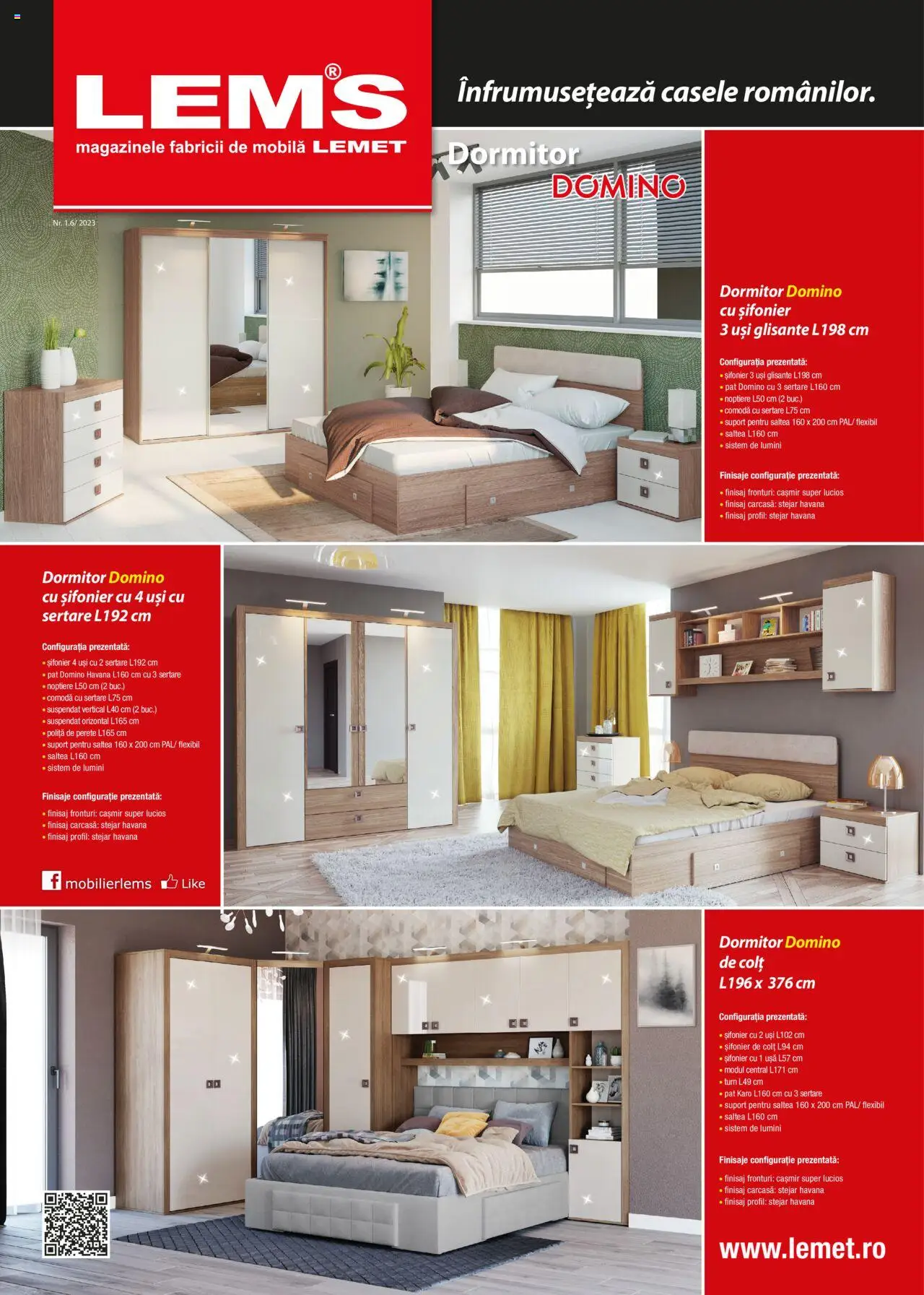 Lem’s catalog - Dormitor Domino - pagina 1- valabil de la 17.11.2023