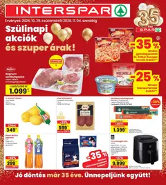 Előnézet Interspar akciós újság érvényes 2026.10.29.-tól