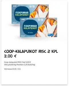 Esikatselu Alepa tarjoukset voimassa alkaen 21/10/2026