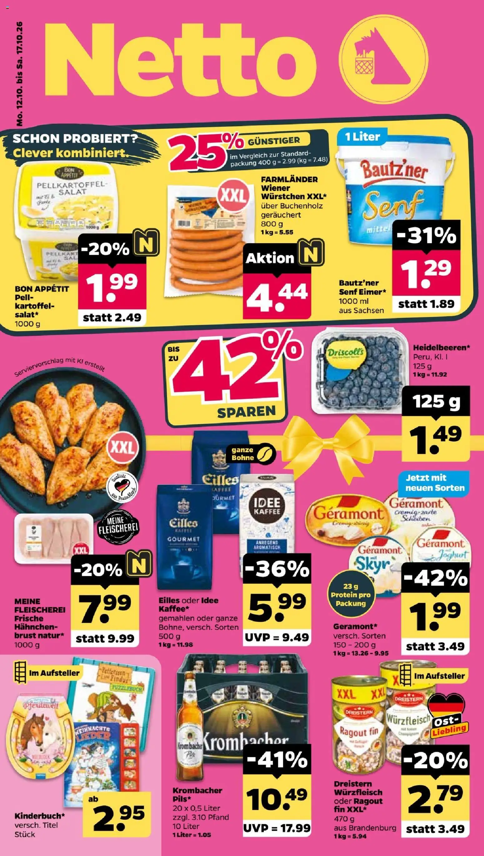 Netto Prospekt - Seite 1 - gültig ab 12.10.2026