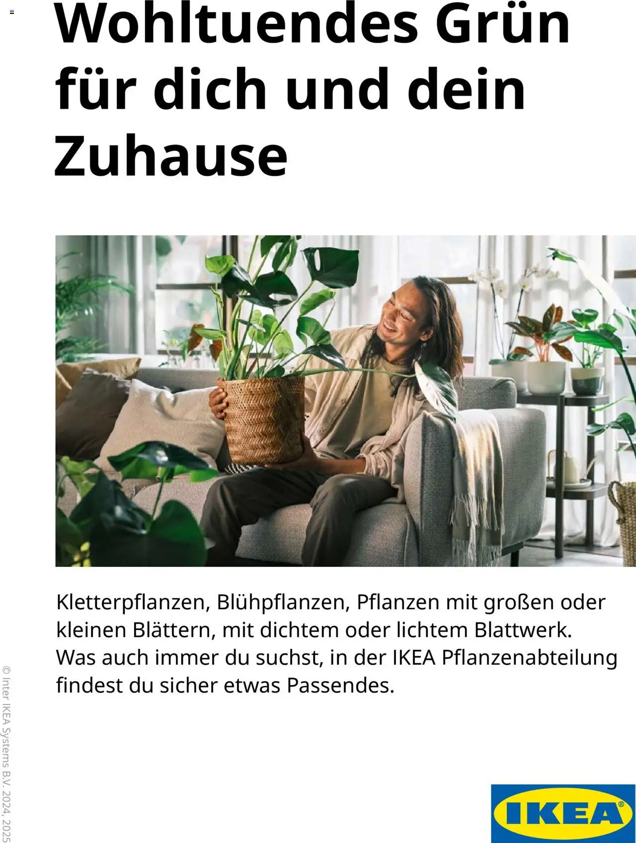 Pflanzen Broschüre - Seite 1 - gültig ab 30.09.2025