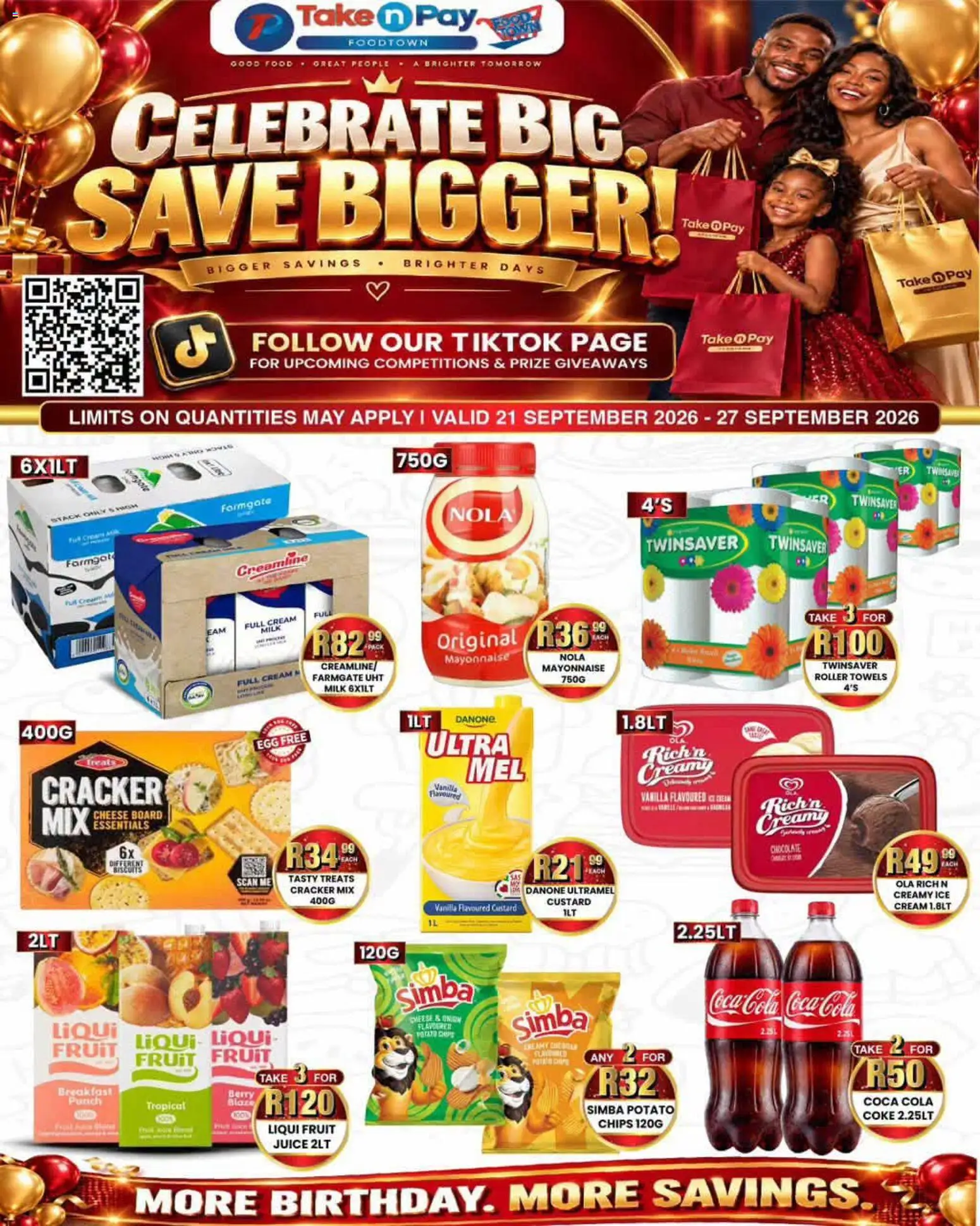 Take n Pay Specials - page 1- valid from 21/09/2026