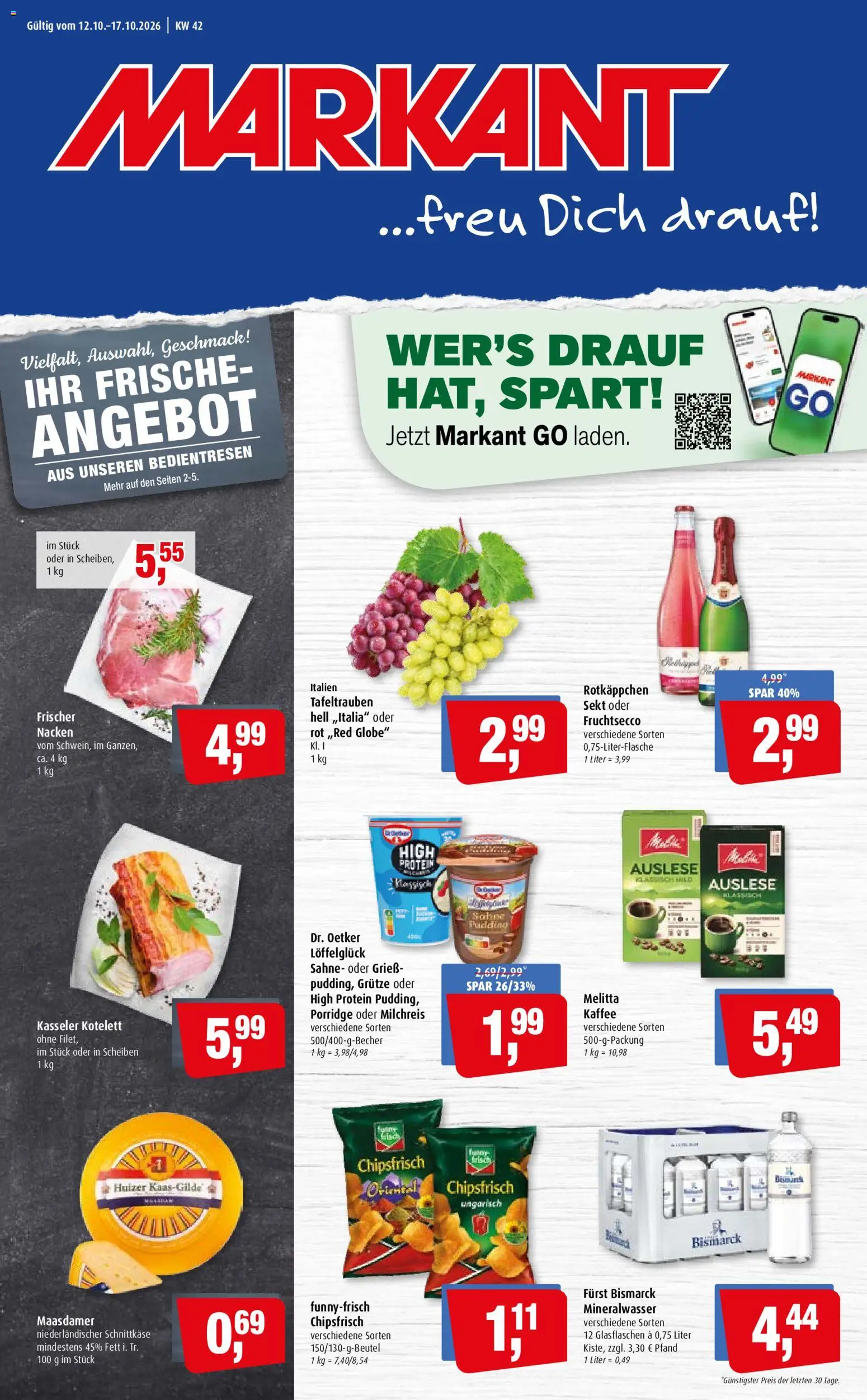 Markant Prospekt - Seite 1 - gültig ab 12.10.2026