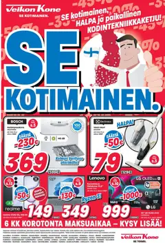 Esikatselu Veikon Kone tarjoukset voimassa alkaen 05/10/2026